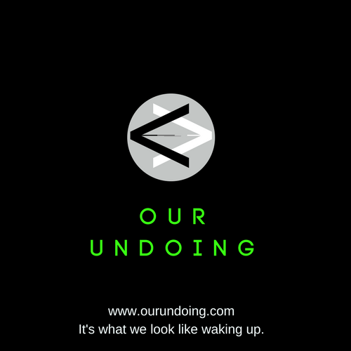 Our Undoing Logo with Tagline